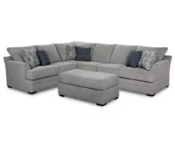 Naples Gray Ottoman -FurniHub Store 810451015 810451016 810451017
