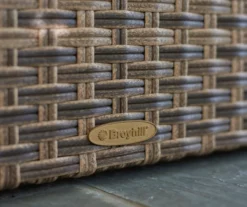 Broyhill Eagle Brooke All-Weather Wicker Cushioned Patio Sofa -FurniHub Store 810452032 810452033