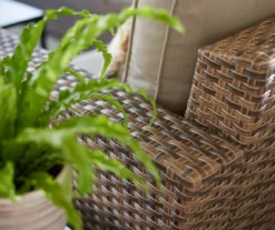 Broyhill Eagle Brooke All-Weather Wicker Cushioned Patio Sofa -FurniHub Store 810452032 810452033 810496528 1