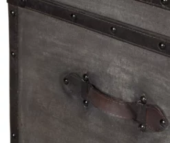 Amsel Gray Storage Trunk -FurniHub Store 810458018 6