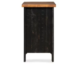Valebeck Black & Brown Two-Tone Chairside End Table -FurniHub Store 810458251 5