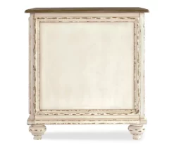 Realyn White & Brown Two-Tone Chairside End Table 13 Realyn White & Brown Two-Tone Chairside End Table -FurniHub Store 810458285 4