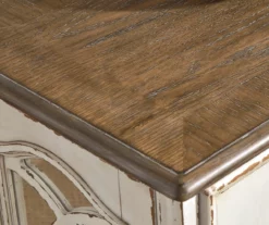 Realyn White & Brown Two-Tone Chairside End Table 15 Realyn White & Brown Two-Tone Chairside End Table -FurniHub Store 810458285 6