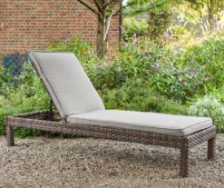Broyhill Eagle Brooke All-Weather Wicker Cushioned Chaise Lounger -FurniHub Store 810459548 1