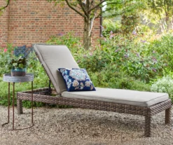 Broyhill Eagle Brooke All-Weather Wicker Cushioned Chaise Lounger -FurniHub Store 810459548 2