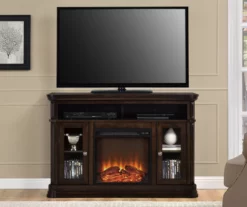 47" Northwoods Espresso Electric Fireplace Console -FurniHub Store 810464965 2