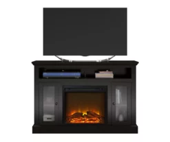 47" Grandcastle Espresso Electric Fireplace Console -FurniHub Store 810464966 A0 2