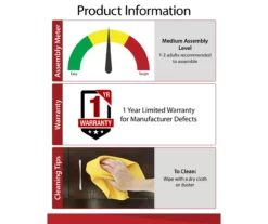 47" Grandcastle Espresso Electric Fireplace Console -FurniHub Store 810464966 A0 6