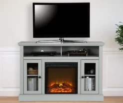 Ameriwood 47" Grandcastle Electric Fireplace Console -FurniHub Store 810465005 1
