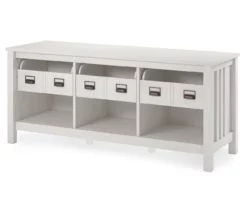 Deveronne Ivory Oak TV Stand 6 Deveronne Ivory Oak TV Stand -FurniHub Store 810465065 3