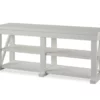 Stockton White TV Stand 2 Stockton White TV Stand -FurniHub Store 810465101 3