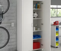 System Build Evolution Selden 36" Utility Storage Cabinet -FurniHub Store 810465104 2