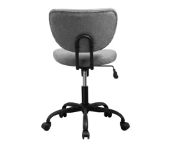 Gray Fabric Office Chair -FurniHub Store 810465634 3
