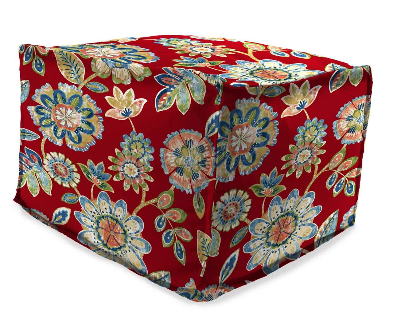 Jordan Manufacturing 20" Square Outdoor Pouf 9 Jordan Manufacturing 20" Square Outdoor Pouf - Image 7