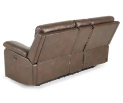 Wellsley Leather Power Reclining Console Loveseat -FurniHub Store 810469259 6