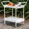 All-Weather Wicker Serving Cart -FurniHub Store 810478056