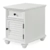 Charleston Shutter Door End Table -FurniHub Store 810490873 2