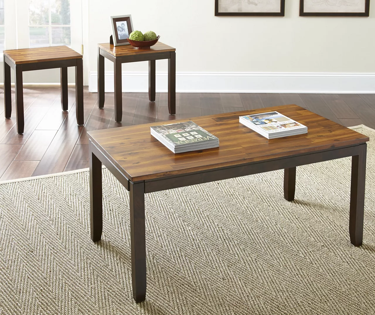 Mallory 3-Piece Occasional Table Set 3 Mallory 3-Piece Occasional Table Set