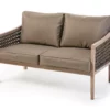 Madison Wicker Cushioned Patio Loveseat -FurniHub Store 810497060 5