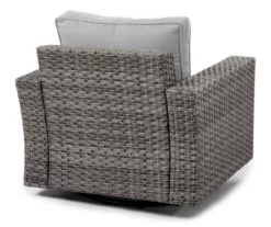 Broyhill Eagle Brooke All-Weather Wicker Swivel Cushioned Patio Glider -FurniHub Store 810498107 2