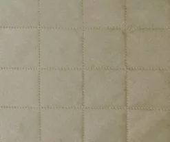 Burgundy & Taupe Microfiber Reversible Sofa Furniture Protector -FurniHub Store 810498482 5