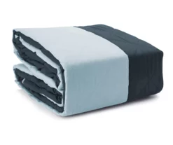 Navy & Light Blue Microfiber Reversible Sofa Furniture Protector -FurniHub Store 810498484 6