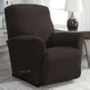 Chocolate Recliner Sofa Slipcover -FurniHub Store 810498488 2
