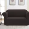 Chocolate Loveseat Sofa Slipcover