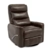 Real Living Bolero Faux Leather Swivel Glider Recliner -FurniHub Store 810499151 2