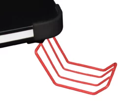 Black LED Gaming Desk With Riser -FurniHub Store 810499569 2