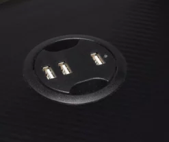 Black LED Gaming Desk With Riser -FurniHub Store 810499569 9