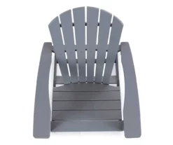 Wood-Look Outdoor Adirondack Chair -FurniHub Store 810500175 3 2