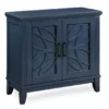 Carly Navy Blue 2-Door Accent Cabinet -FurniHub Store 810504705 1