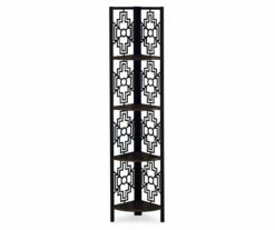 Monarch Geometric 4-Shelf Corner Bookcase -FurniHub Store 810512946 2
