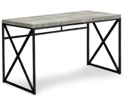 Monarch Reclaimed Office Desk -FurniHub Store 810512960 2