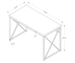 Monarch Reclaimed Office Desk -FurniHub Store 810512960 3