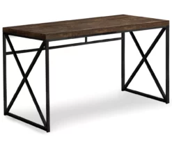 Monarch Reclaimed Office Desk -FurniHub Store 810512961 2