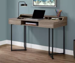 Monarch Office Desk With Riser -FurniHub Store 810512967 1