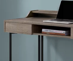 Monarch Office Desk With Riser -FurniHub Store 810512967 4