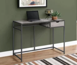 Monarch 42" Single Drawer Computer Desk -FurniHub Store 810512974 1