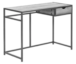 Monarch 42" Single Drawer Computer Desk -FurniHub Store 810512974 2
