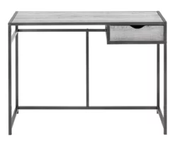 Monarch 42" Single Drawer Computer Desk -FurniHub Store 810512974 3