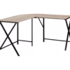 Monarch X Leg L-Shaped Corner Desk 2 Monarch X Leg L-Shaped Corner Desk -FurniHub Store 810512975 2