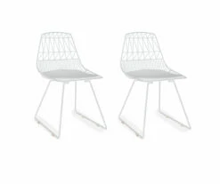 Vivi Metal Dining Chairs, 2-Pack -FurniHub Store 810513498 1