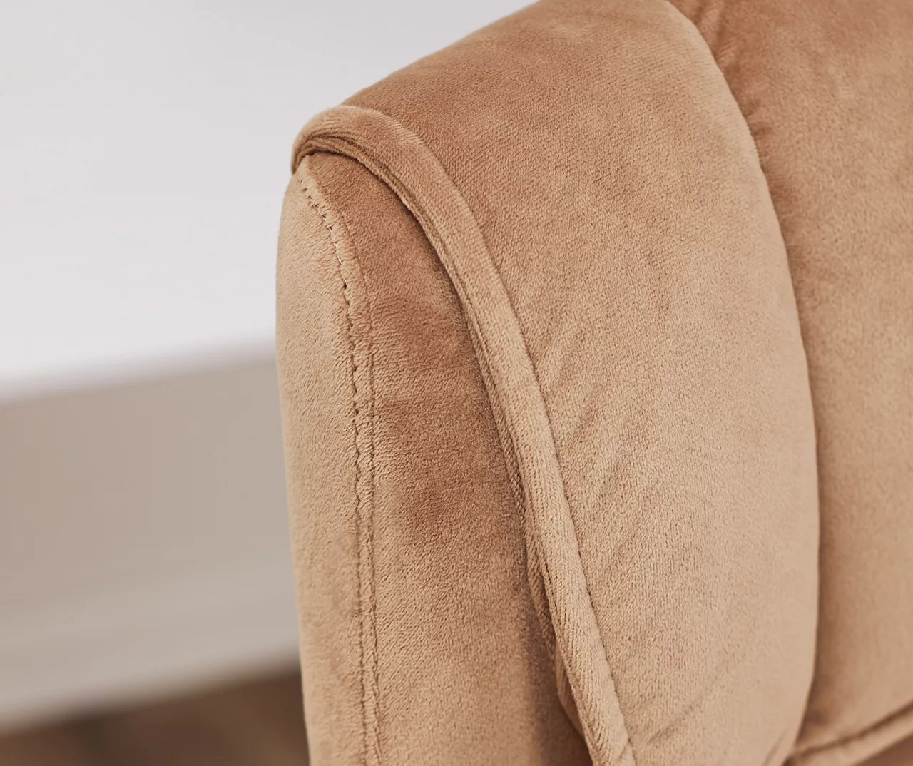 Hannah Beige Microfiber Office Chair 5 Hannah Beige Microfiber Office Chair - Image 3