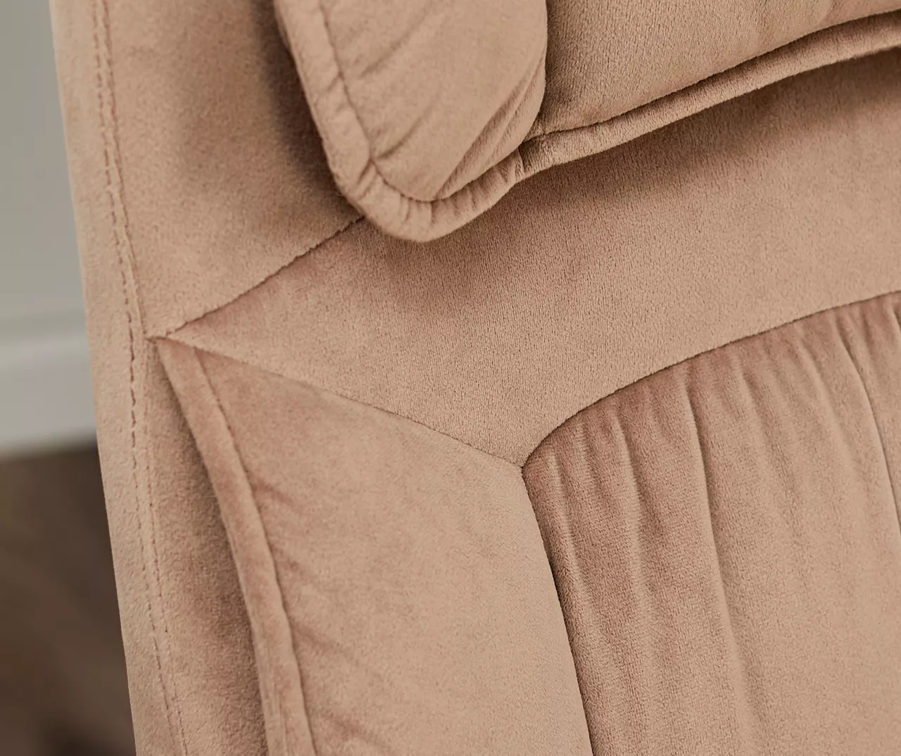 Hannah Beige Microfiber Office Chair 16 Hannah Beige Microfiber Office Chair - Image 14