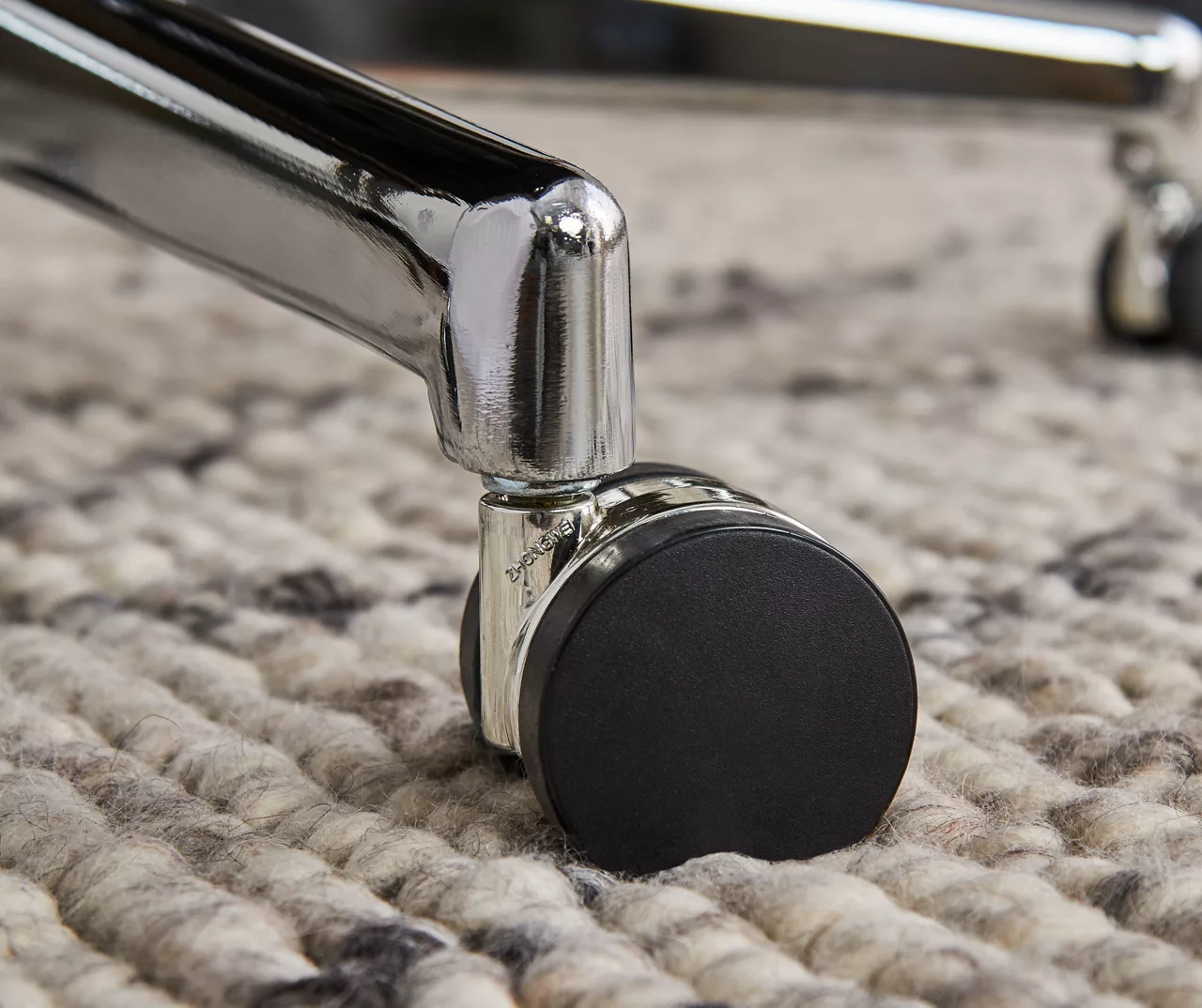 Leighton Dark Gray Memory Foam Fabric Office Chair 11 Leighton Dark Gray Memory Foam Fabric Office Chair - Image 9