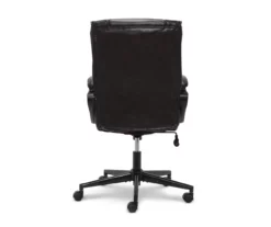 Hannah Black Bonded Leather Office Chair -FurniHub Store 810513552 13