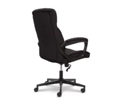 Hannah Charcoal Gray Microfiber Office Chair -FurniHub Store 810513553 11