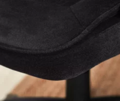 Hannah Charcoal Gray Microfiber Office Chair -FurniHub Store 810513553 6